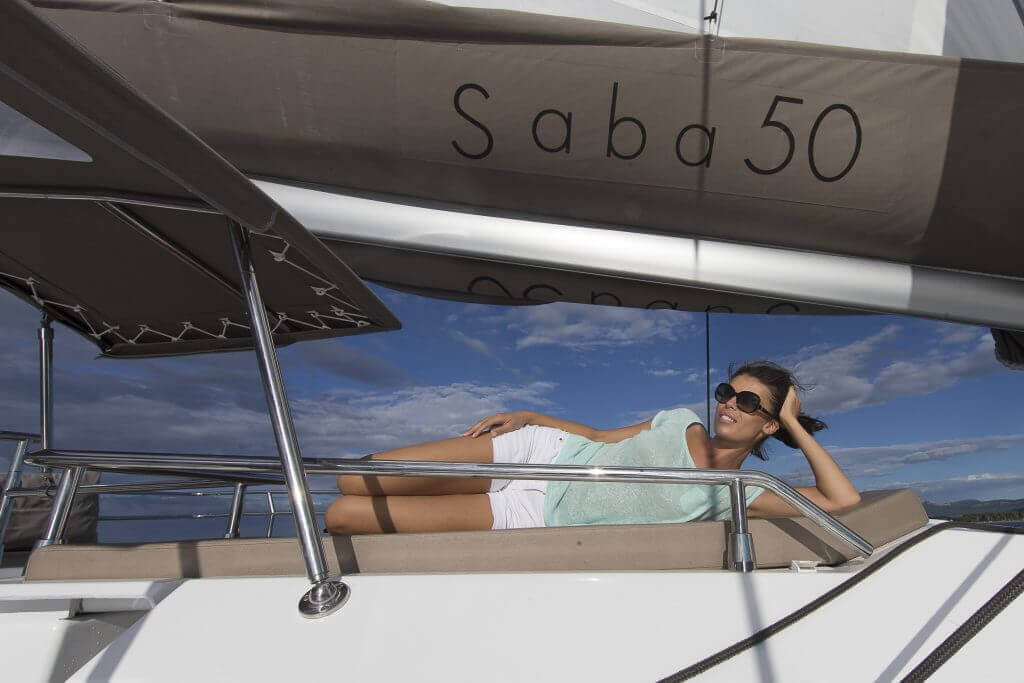 Catamaran Saba 50 - Princess Aphrodite - www.LuxurySailing.eu