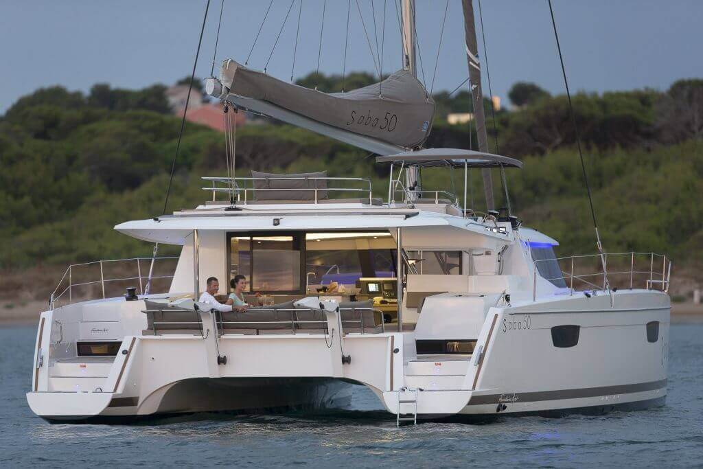 Catamaran Saba 50 - Princess Aphrodite - www.LuxurySailing.eu