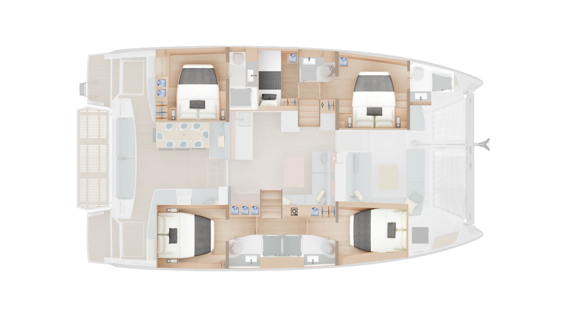 catamaran-lagoon-47-layout-5-cabines